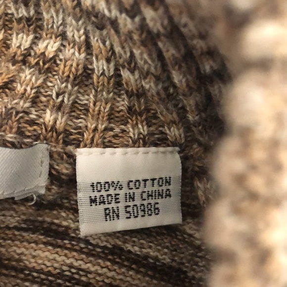 Eight Eight Eight Mock Turtleneck Pullover Sweater Large - Picture 6 of 9